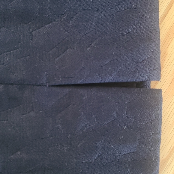 Skirt, Custom Made byModele Algo All Cotton. Lined. Size 2 (EU 38) Navy Print. - Picture 7 of 9